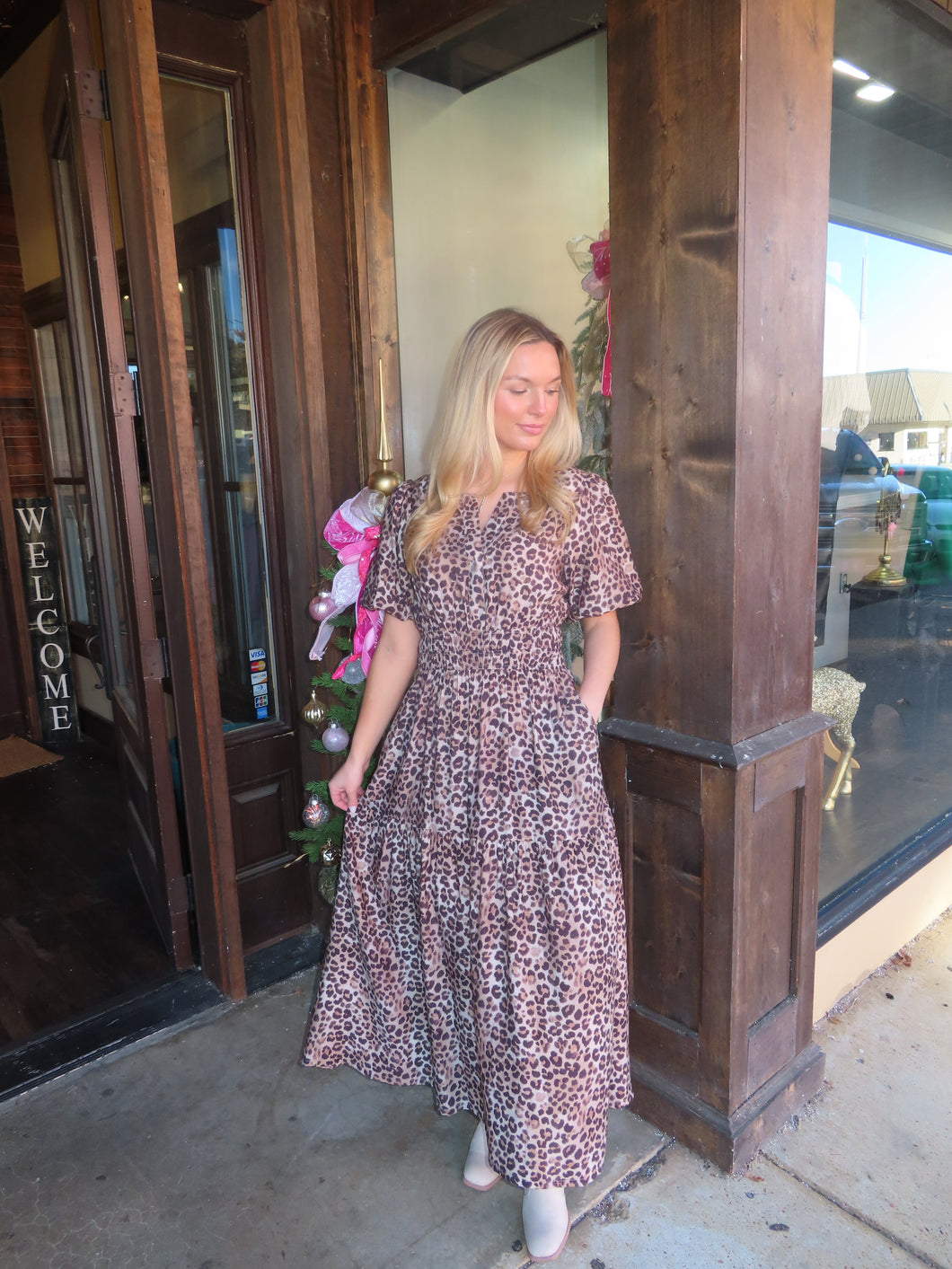 Easy To Spot Maxi Dress