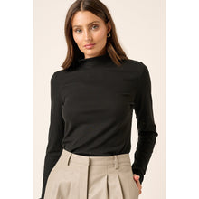 Load image into Gallery viewer, Midnight Love Mock Neck Top
