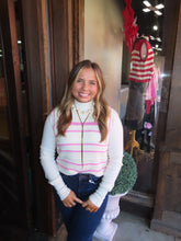 Load image into Gallery viewer, Blushing Stripes Top
