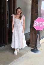 Load image into Gallery viewer, Pink Petal Midi Dress
