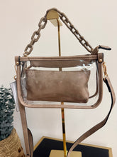 Load image into Gallery viewer, Clear Bag - Taupe
