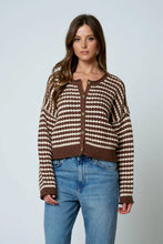 Load image into Gallery viewer, Cocoa Crochet Cardigan

