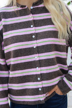 Load image into Gallery viewer, Berry Mocha Cardigan
