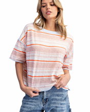 Load image into Gallery viewer, Sunset Stripe Tee
