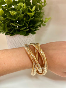 Jett Stretch Gold Stack