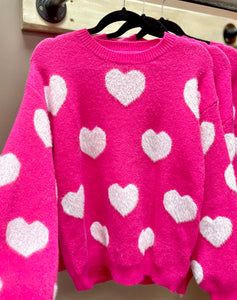 Candy Hearts Sweater