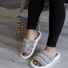 Load image into Gallery viewer, Talk Taupe To Me Slippers
