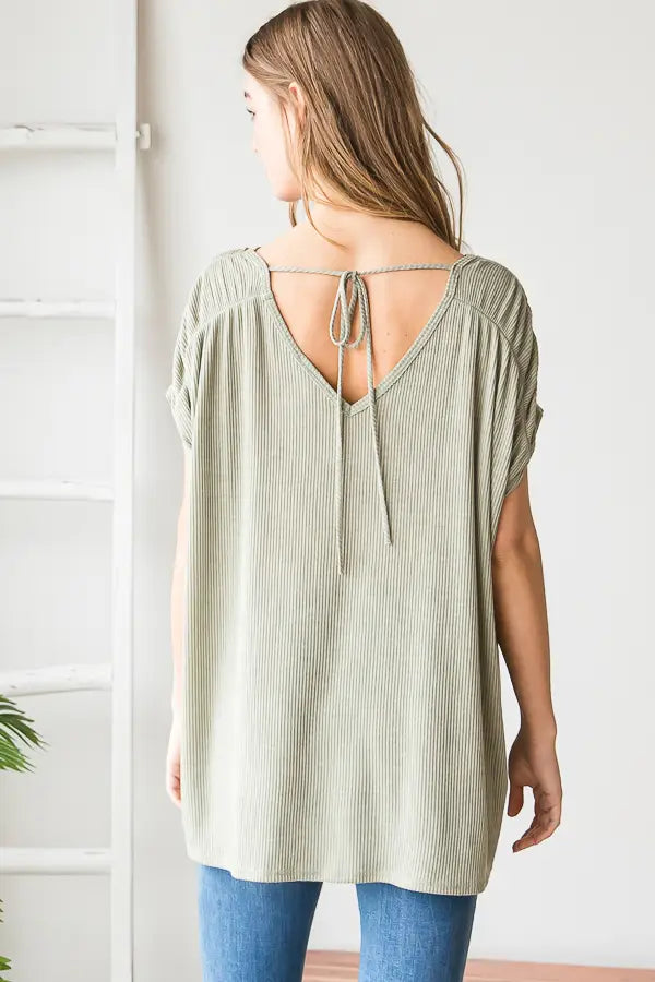 Easy Days Top - Sage