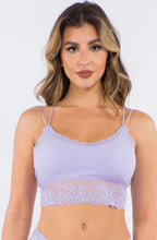 Load image into Gallery viewer, Sweetheart Silhouette Bralette — Lavender

