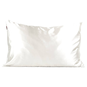 Ivory Satin Pillowcase - Standard