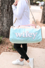 Load image into Gallery viewer, Wifey Duffle bag
