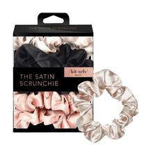 Load image into Gallery viewer, Satin Sleep Scrunchies - Assorted
