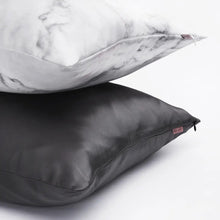 Load image into Gallery viewer, Charcoal Satin Pillowcase
