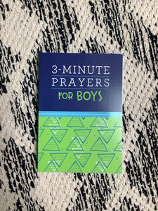 3-Minute Devotions for  Boys