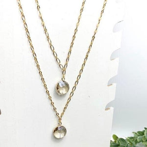 Layer Me Stone Necklace- Short