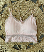 Load image into Gallery viewer, Sweetheart Silhouette Bralette — Blush
