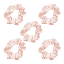 Load image into Gallery viewer, Satin Sleep Scrunchies - Blush
