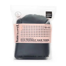 Load image into Gallery viewer, Microfiber Hair Towel - Black
