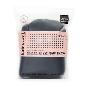 Microfiber Hair Towel - Black