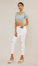 Load image into Gallery viewer, Distressed Denim, Please -White
