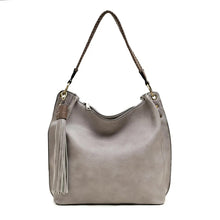 Load image into Gallery viewer, Grey Tassel Handbag
