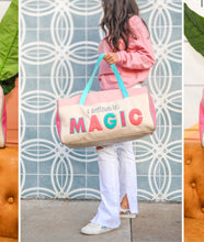 Load image into Gallery viewer, I Believe In Magic Duffle bag

