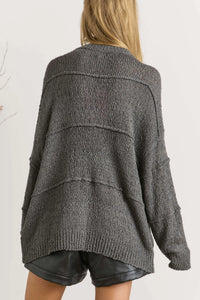 Simply Wonderful Sweater - Charcoal