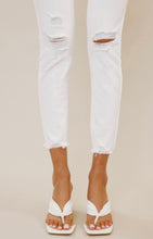 Load image into Gallery viewer, Distressed Denim, Please -White
