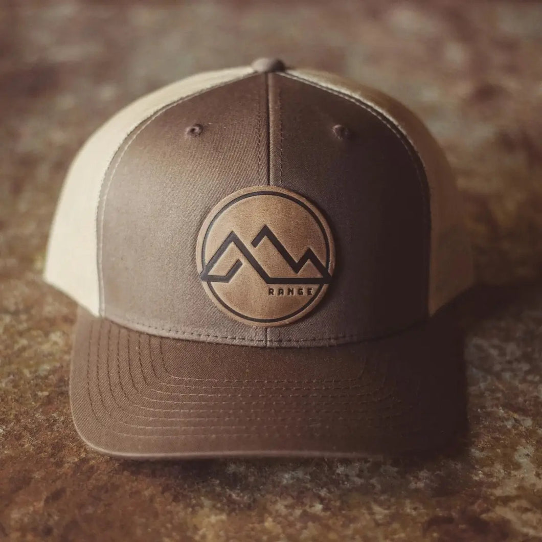 Mountain Range Hat - Brown